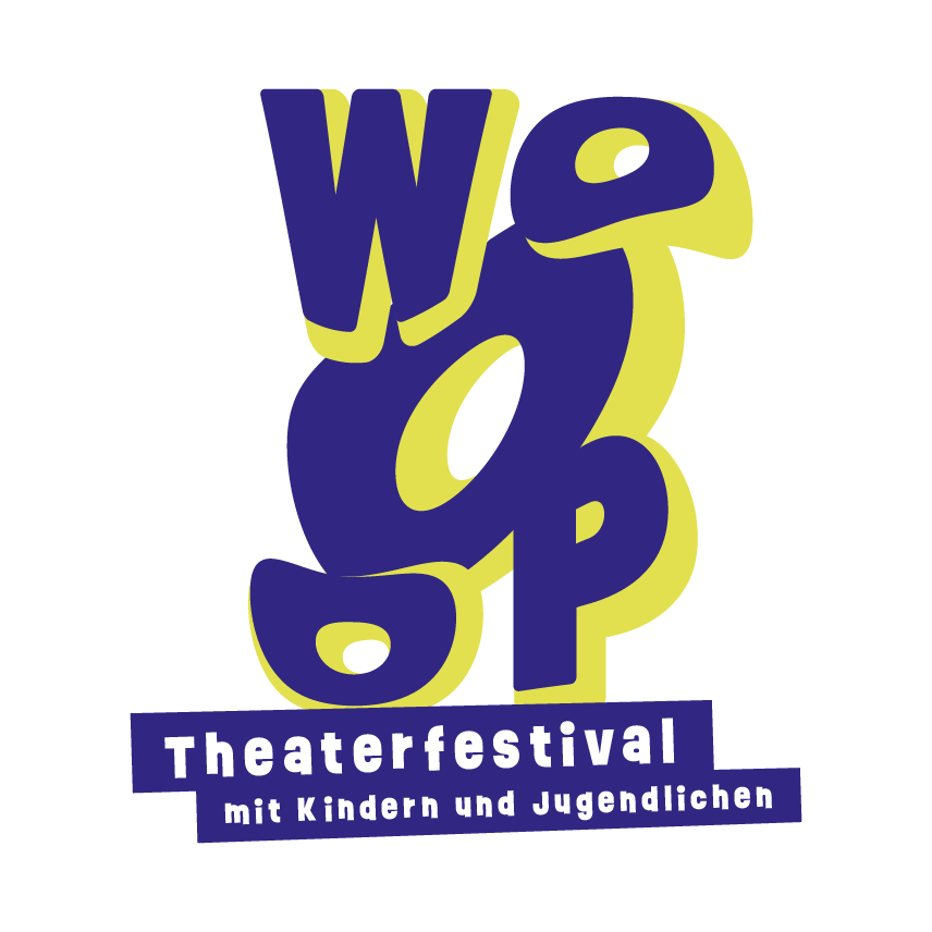 Logo WOOOP Theaterfestival mit Kindern und Jugendlichen